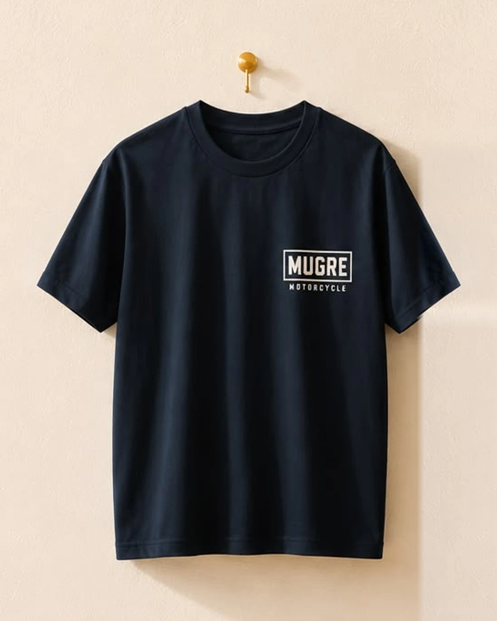 Camiseta BARCELONA de Mugre Motorcycle, vista delantera